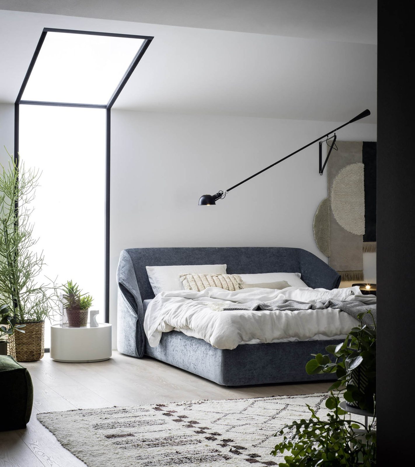 Camera FAinteriors — letto imbottito