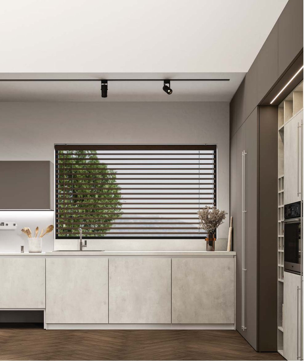 Cucina FAinteriors — parete lavello con finestra