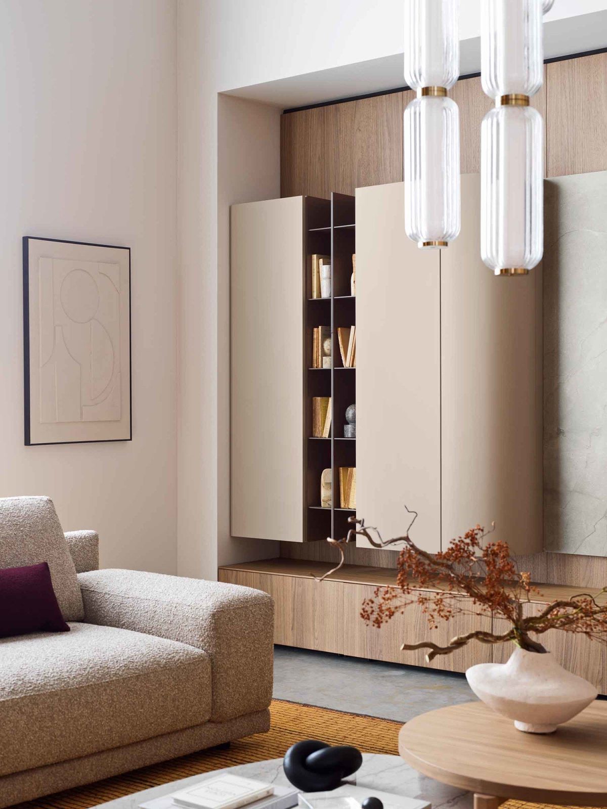 Living FAinteriors — madia e divano
