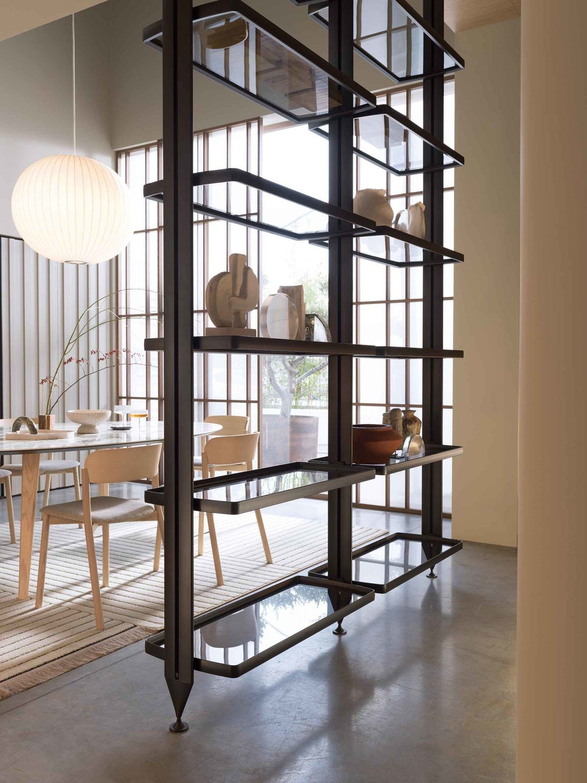 Living FAinteriors — libreria metallica